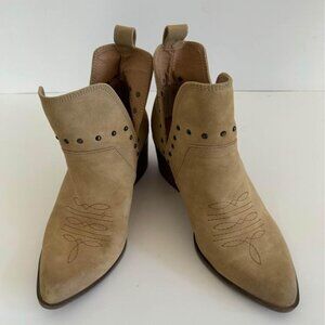 TARGET BRAND COWGIRL ANKLE BOOTIES- SIZE 8